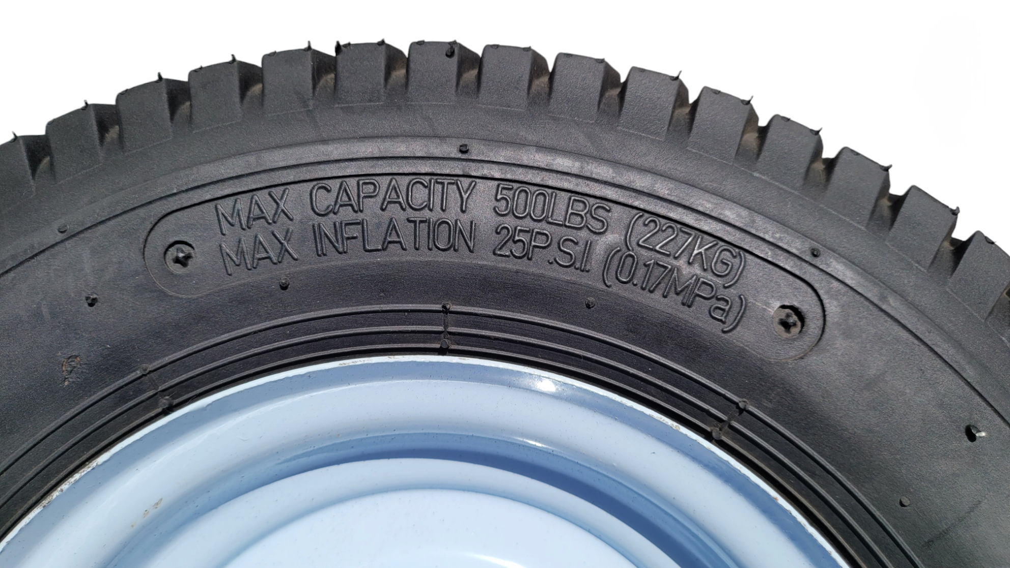 Pneumatic Wheel (16×4.50-8) For GT350 Trailer - Image 4