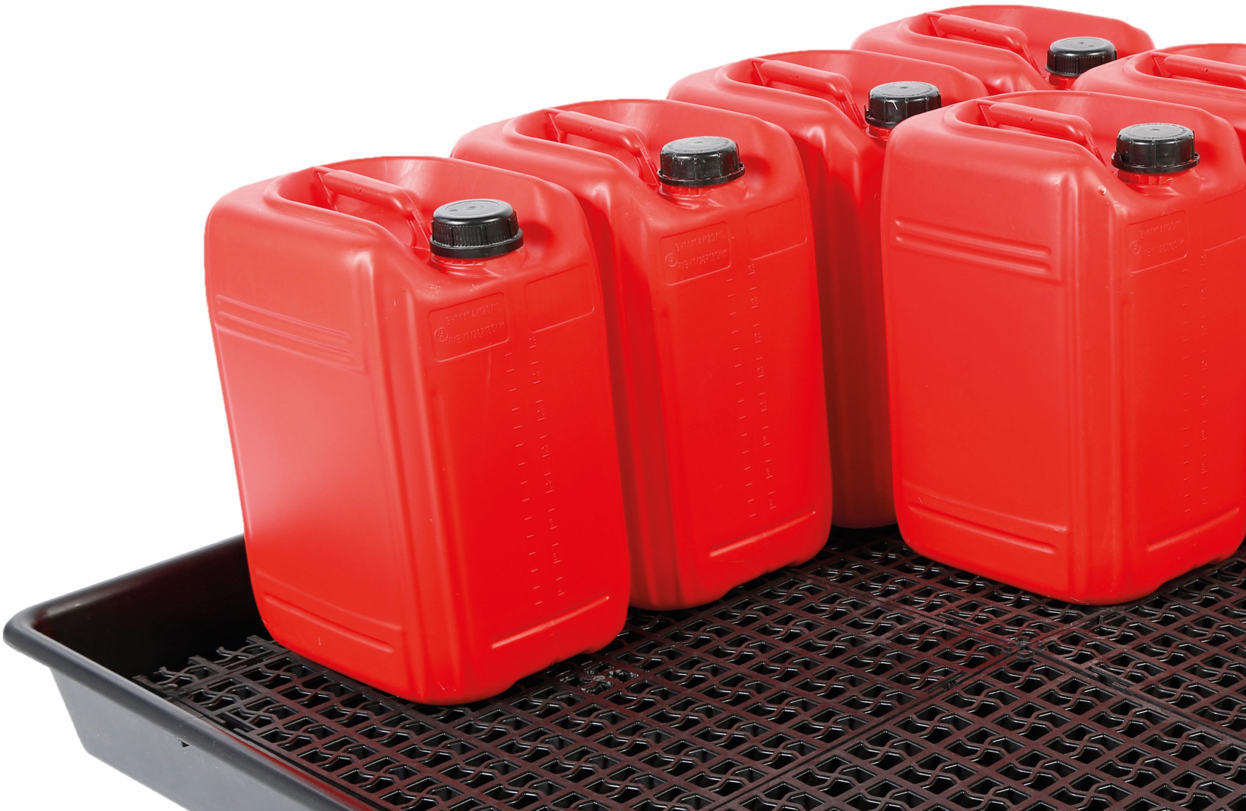 BT16/25 - Evo Recycled® 16 x 25L drum tray with container stand